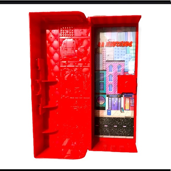 LOL SURPRISE Doll Omg Downtown BB Uptown Girl Replacement Lockers / Red / No Key - Picture 1 of 2